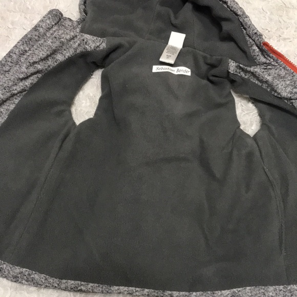 Little Me Boy’s Puffy Vest. Size 3T Denim Print - Picture 7 of 9